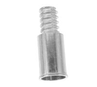 Veemoon Embout Fileté Alliage Aluminium pour Manche de Balai Accessoire Robuste Compatible avec Manches de Balai Kit de Réparation Pratique pour Usage Domestique et Professionnel