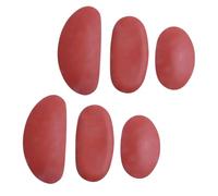 Veemoon Ensemble de 6 Outils de Modelage pour Argile Polymère Racloirs à Argile en Plastique Léger Outils de Sculpture et Découpe pour Poterie pour Loisirs Créatifs et Création