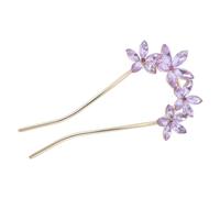 Veemoon Épingle Cheveux Strass Mariage Pinces Cheveux Fleurs pour Femme Accessoires Coiffure Mariage