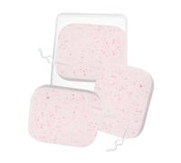 Veemoon Éponge Faciale Exfoliante Visage 3 Pièces Taille Compacte en Pva Réutilisable pour Nettoyage et Démaquillage Femmes Voyage Boîte de Rangement