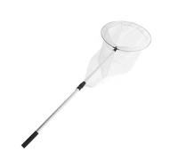 Veemoon Épuisette Télescopique Extensible en Alliage Filet Pliable Résistant à Mailles Serrées, Filet à Insectes Pratique pour Pêche, Chasse et Exploration en Plein Air, Manche