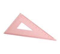 Veemoon Équerre à Angle Droit Échelle de Mesure en Cuivre Vintage, Règle Triangulaire Stable Outil Artisanal pour Étudiants et Dessin Technique