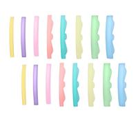 Veemoon et Faciles à Nettoyer 8 Paires Coussinet en Silicone pour Permanente de Cils Réutilisables pour Salon de Beauté