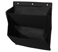 Veemoon Étagère à Chaussures Murale Double Couche en Tissu Oxford Noir avec Crochets Organisateur Multifonction pour Camping-Car et Caravane Rangement Chaussures et Bottes Accessoire