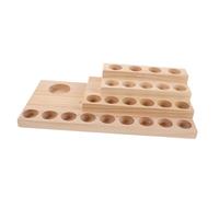Veemoon Étagère De Rangement Multicouche En Bois Pour Bouteilles De Parfum Et D'Huiles Essentielles Étagère Solide Pour Comptoirs Pour Bouteilles De