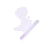 Veemoon Étagère Dinosaure Rangement Suspendu Pour Chambre Garçon Fille Décoration Originale Et Fonctionnelle Sans Perçage Organisateur De Jouets Et Objets Divers Blanc