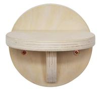 Veemoon Étagère Murale pour Chat en Bois Massif Pin, Plateforme D’Escalade à Plusieurs Niveaux, Structure D’Escalade Intérieure Compacte pour Chatons, Accessoire Multifonctionnel