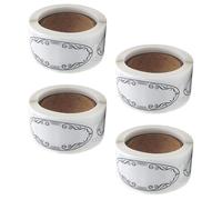 Veemoon Étiquettes Autocollantes Alimentaires Amovibles pour Bocaux Mason, 600 Pièces, Ovales Imprimées, Inscriptibles la Main, Compatibles Verre Plastique Métal, Étiquettes Conservation