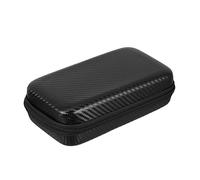 Veemoon Étui De Rangement pour Thermomètre Auriculaire Pochette De Portable avec Fermeture Éclair Organisateur Pratique pour Thermomètre à Oreille Design PU Tissé