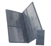 Veemoon Étui PU pour Carte Assurance Automobile Et Immatriculation Pochette Multifonctionnelle pour Documents De Accessoire Pratique pour Conducteur