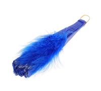 Veemoon Éventail Pliable Vintage Bleu avec Motifs Chinois Anciens pour Danse Mariages et Décorations de Fête Accessoire Élégant et Artistique