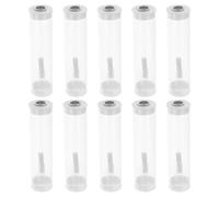 Veemoon Expériences Éducatives 10 Tubes en Plastique D'observation D'insectes avec Couvercle Respirant, Sûrs pour Lépidoptères et Insectes, pour L'exploration en Plein Air