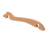 Veemoon Extracteur de Grille de Four à Bois Incurvé B, Accessoire la Cuisine Résistant la Chaleur, Outil de Poussée pour Extraction et Rangement Facile des Grilles, Partie la Cuisine