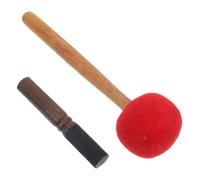 Veemoon Facile à Utiliser et Portable Set de 2 Maillets en Bois et Feutre pour Bol Chantant Tibétain pour Contemplation et Cours de Yoga