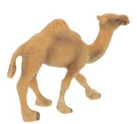 Veemoon Figurine de Chameau Miniature en Plastique, Modèle Unique 1 Pièce, Décoration Garçon et Filles et Éducatif pour Développement Cognitif, Accessoire Animal du Désert Réaliste