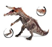 Veemoon Figurine de Dinosaure Baryonyx en Plastique Solide, Modèle Réaliste Miniature pour Garçon et Filles, Éducatif et Décoration Anniversaire Garçon Fille, Jouets de Dinosaures
