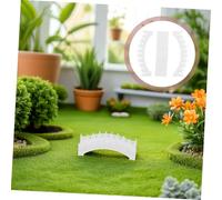 Veemoon Figurine De Pont Arc Miniature Statue De Mini Pont Arc Modèle De Paysage De Train Décoration De Jardin Zen Accessoires De Jardins Féeriques