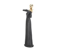Veemoon Figurine Décorative Stable et Résistant en Résine Noir Représentant Un Modèle de Violon Unique et Décoration Intérieure Offrir en