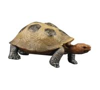 Veemoon Figurine Tortue Terrestre Réaliste en Plastique PVC, Modèle Solide 10 Cm, Éducatif Garçon et Filles, Décoration Animaux Réalistes pour Bureau et Fête D’Anniversaire