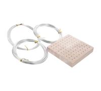 Veemoon Fil Aluminium Flexible avec Base Fil Métallique pour Sculpture Modelage Argile et DIY Lot pour Artisanat Polyvalent