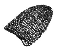 Veemoon Filet à Cheveux en Maille pour Femmes, Snood Tricoté Noir en Polyester Bonnet Sécurisé, Utilisation Polyvalente pour Mariages et Performances sur Scène