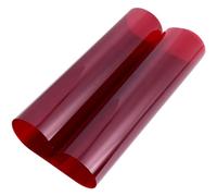 Veemoon Film Diffuseur De Lumière 30cm x 200cm Rouge, Filtres De Lumière pour Photographie, Gels De Couleur pour Éclairage LED Et Flash, Feuille De Gel Photo Polyvalente pour Studio Et Scène