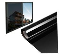 Veemoon Film Protection Fenêtre Adhésif Statique Réflecteur Chaleur Effet Miroir Autocollant Vitre Porte Contrôle Chaleur