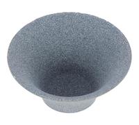 Veemoon Filtre à Thé en Céramique sans Trou Fond Fin Type Chapeau Passoire à Thé pour Tasse Accessoire Maison Sain et Pratique Compatible Traditionnel Facile à Nettoyer