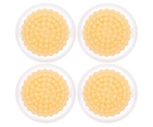 Veemoon Filtre Anti-Poils Flottant 4 Pièces pour Machine à Laver en Polypropylène Compatible Multimarques Collecteur Réutilisable Entretien Facile