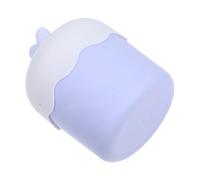 Veemoon Flacon Pompe à Mousse Manuel Bleu Tasse Mousseuse Portable pour Nettoyant Visage et Gel Appareil Doseur de Mousse Facile à Presser Outil Polyvalent de Soin Peau