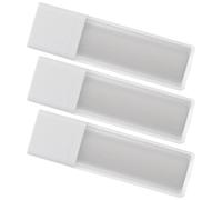 Veemoon Flacons Airless Rechargeables 3 Pièces 15 Ml pour Crème Visage et Sérum, Bouteilles Pompe sous Vide Légères et Robustes, pour Voyage et Soins Quotidiens
