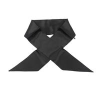 Veemoon Foulard Bandeau Antidérapant pour Postiche Femme, Foulard Long Satin Noir Enveloppant, Accessoire Cheveux sans Colle ni Pinces, Maintien Confortable Usage Quotidien