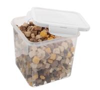 Veemoon Friandises séchées pour Chats, conditionnées en Seau de 500 g - Jouets à mâcher à Base de Foie de Porc, de Poulet et de Jaune d'œuf, pour Chatons, favorisant l'hygiène