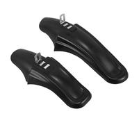 Veemoon Garde-Boue Arrière pour Vélo VTT en Plastique Résistant, Bavette Légère Noire, Accessoires Vélo Tout-Terrain pour Protection Boue et Éclaboussures, Équipement Cyclisme Outdoor