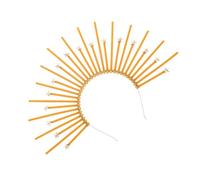 Veemoon Goddess Headband Halo Party Headdress For Women Elegant Costume Crown For Halloween Dancing Photography One