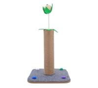 Veemoon Griffoir pour Chat d'intérieur - Griffoir de 40 cm de Haut pour Chaton - Jouet d'auto-Stimulation en Corde de sisal avec Balle à Ressort Interactive pour protéger Vos Meubles