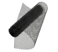 Veemoon Grillage Poulailler Plastique Noir Maille Hexagonale Résistante Filet Jardin Clôture Poule Protection Plantes Poulet