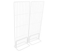 Veemoon Grille du compartiment congélateur séparateur d'étagère Séparateur de réfrigérateur Diviseur d'étagère White