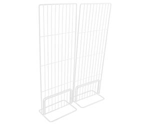 Veemoon Grille du compartiment congélateur séparateur d'étagère Séparateur de réfrigérateur Diviseur d'étagère White