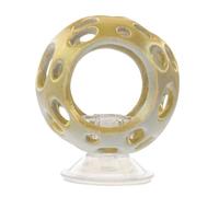 Veemoon Grotte à Poissons pour crevettes d'aquarium : cachettes Creuses, Ornements d'aquarium, Tunnel de cachette sécurisé pour, Maison d'élevage pour crevettes