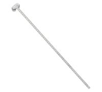 Veemoon Guide de Rail pour Scie Circulaire 50 Cm en Acier Inoxydable 304, Base de Guidage Double Roulement, Pince de Positionnement pour Coupe Précise, Accessoire pour Bois et Bricolage