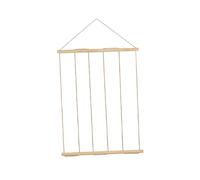 Veemoon Guirlande Photo Murale en Bois Pinces, Support Suspendu en Corde Naturelle, Décoration Murale pour Affichage de Photos à Domicile, Porte-Photo Décoratif Anniversaire et Mariage