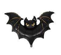 Veemoon Halloween Jumbo Inflatable Bat Balloon Mat Noir Décoration Suspendue pour Fête Dhalloween Jardin Extérieur et