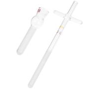 Veemoon Homogénéisateur de Tissus Cellulaires en Verre 05 Ml avec Pilon Croisé Verrerie d'Expérimentation Robuste pour Laboratoire Fournitures Scientifiques Adaptées à L'École Analyses