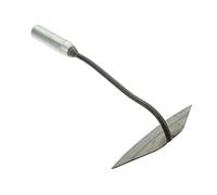 Veemoon Houe Forgée en Fer Portative pour Jardinage, Désherbage Et Plantation, Outil Manuel Petit Format pour Jardin Potager, Complément Solide Et Polyvalent pour Entretien Extérieur