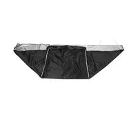 Veemoon Housse de lave-linge à machine à laver dessus de laveuse à chargement frontal couvercle supérieur pour lave-linge et sèche-linge Tissu Oxford 210d Black