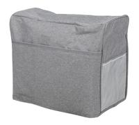 Veemoon Housse de Machine à Coudre Grosse Capacité Grise Résistante à L’Usure Étanche Protection Anti-poussière pour Couturières Maison Couture Usage Quotidien