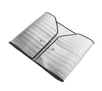 Veemoon Housse de Protection Imperméable en Feuille D'aluminium pour Climatiseur Extérieur 1,5, Taille M, Anti-poussière et Résistante aux Intempéries, Adaptée aux Unités de Fenêtre