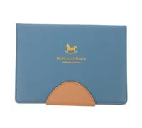 Veemoon Housse de Protection pour Acte de Naissance Pochette d'acte de Naissance Protecteur d'acte de Naissance Certificat Titulaire d'un Acte de Naissance américain Unité Centrale Bleu