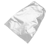 Veemoon Housse de Protection Résistante aux Intempéries pour Bouteille de Gaz 15 Kg en Tissu Imperméable Argenté Couverture Intégrale Anti-Poussière et Anti-UV pour Usage Extérieur